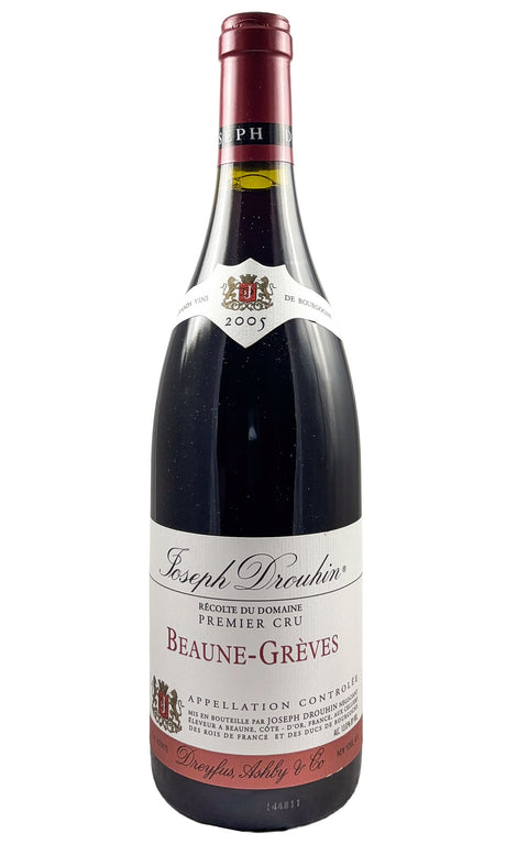 Bottle of Joseph Drouhin, Beaune 1er Cru Greves, 2005 - Red Wine - Flatiron Wines & Spirits - New York