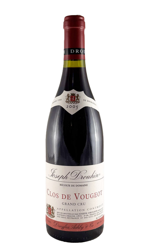 Bottle of Joseph Drouhin, Clos Vougeot Grand Cru, 2005 - Red Wine - Flatiron Wines & Spirits - New York