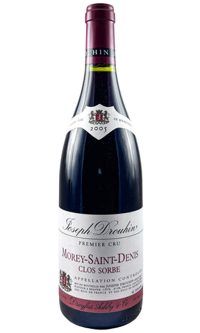 Bottle of Joseph Drouhin, Morey-Saint-Denis 1er Cru Clos Sorbe, 2005 - Red Wine - Flatiron Wines & Spirits - New York