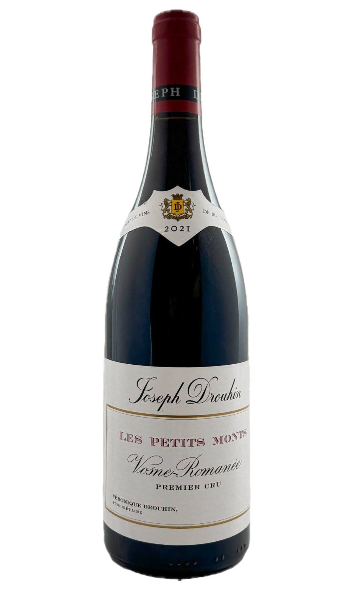 Bottle of Joseph Drouhin, Vosne-Romanee 1er Cru Petits Monts, 2021 - Red Wine - Flatiron Wines & Spirits - New York