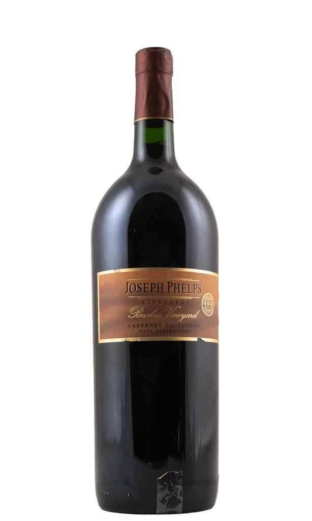 Bottle of Joseph Phelps, Napa Valley Cabernet Sauvignon Backus Vineyard, 1994 (1.5L) - Red Wine - Flatiron Wines & Spirits - New York