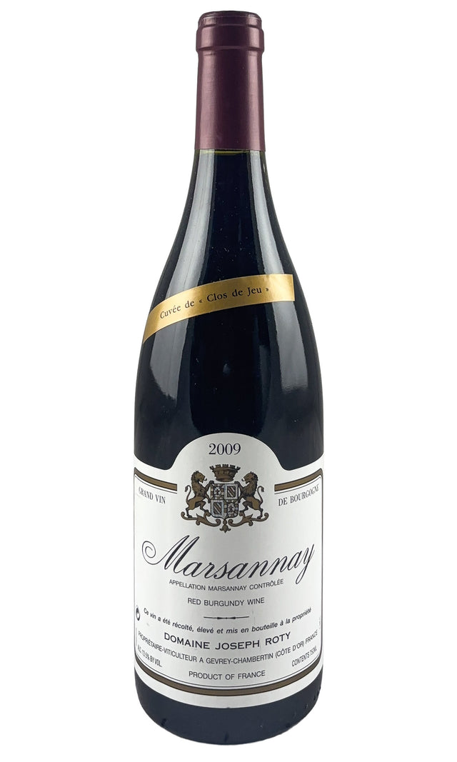 Bottle of Joseph Roty, Marsannay Clos de Jeu, 2009 - Red Wine - Flatiron Wines & Spirits - New York
