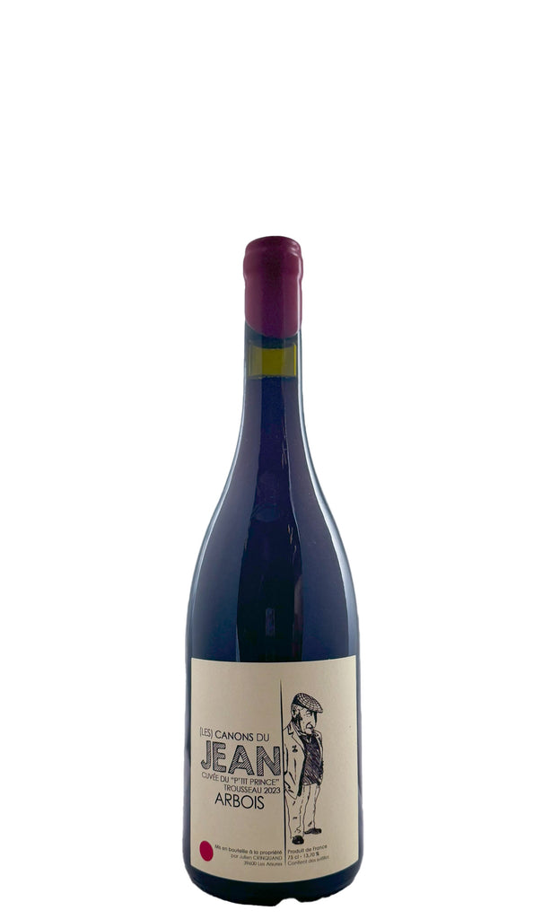 Bottle of Julien Crinquand, Arbois L'Ptit Prince Trousseau 'Les Canons du Jean', 2023 - Red Wine - Flatiron Wines & Spirits - New York