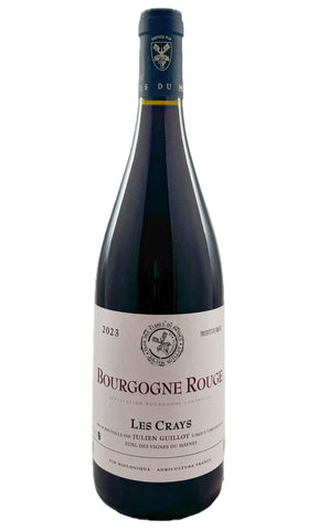 Bottle of Julien Guillot, Bourgogne Rouge "Les Crays", 2023 - Red Wine - Flatiron Wines & Spirits - New York