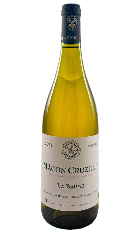 Bottle of Julien Guillot, Macon-Cruzille Blanc "La Baume", 2023 - White Wine - Flatiron Wines & Spirits - New York
