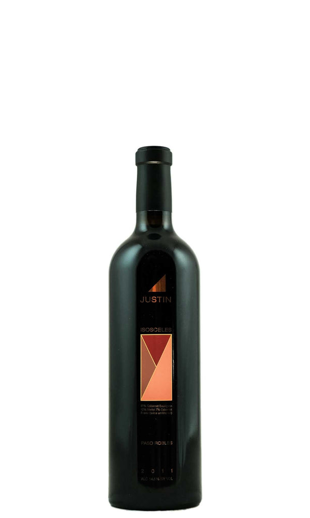 Bottle of Justin Vineyards, Paso Robles Cabernet Sauvignon Isosceles, 2011 - Red Wine - Flatiron Wines & Spirits - New York