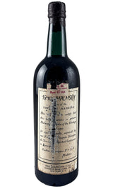 Bottle of Justino Henriques, Madeira Malmsey Solera, 1890 (label scratched) - Fortified Wine - Flatiron Wines & Spirits - New York