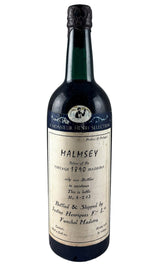 Bottle of Justino Henriques, Madeira Malmsey Solera, 1890 (label scratched) - Fortified Wine - Flatiron Wines & Spirits - New York