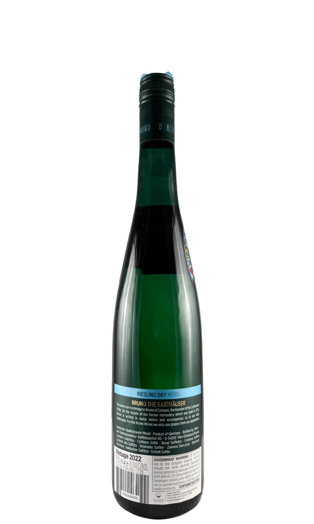 Bottle of Karthauserhof, Bruno Riesling Trocken, 2022 - White Wine - Flatiron Wines & Spirits - New York