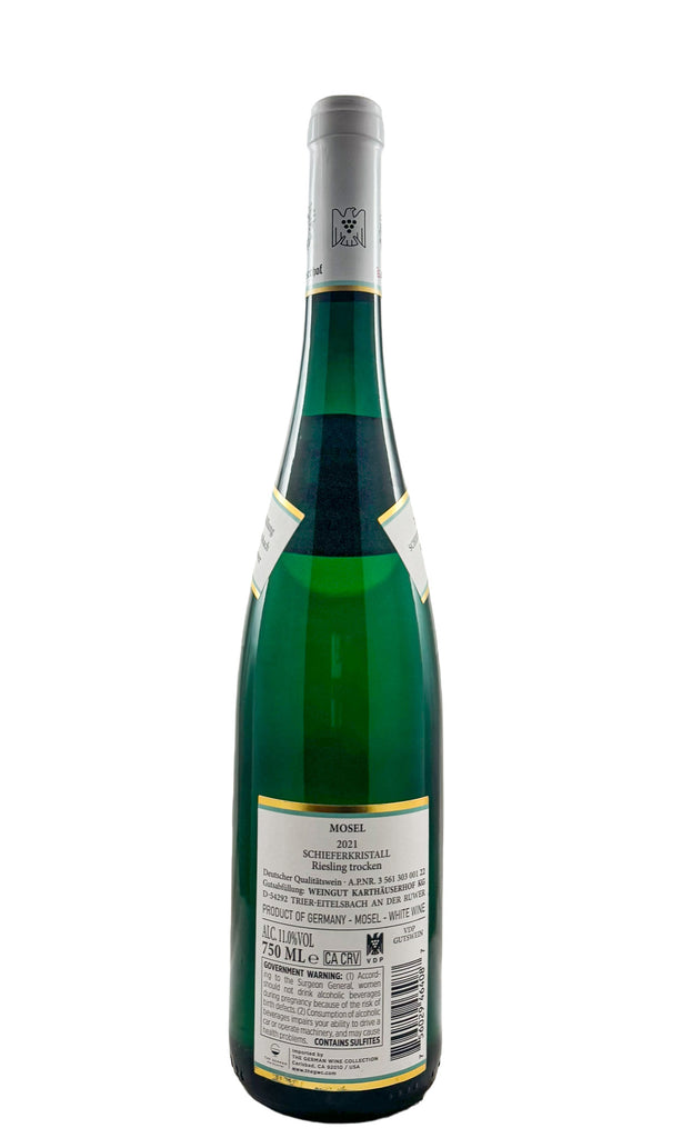Bottle of Karthauserhof, Riesling Schieferkristall Trocken, 2021 - White Wine - Flatiron Wines & Spirits - New York