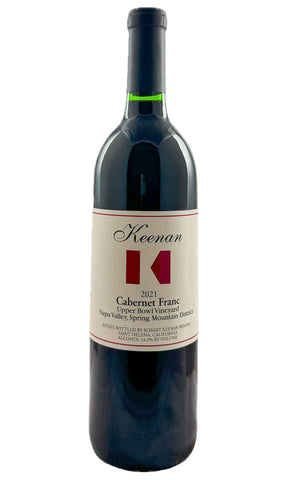 Bottle of Keenan, Cabernet Franc, 2021 - Red Wine - Flatiron Wines & Spirits - New York