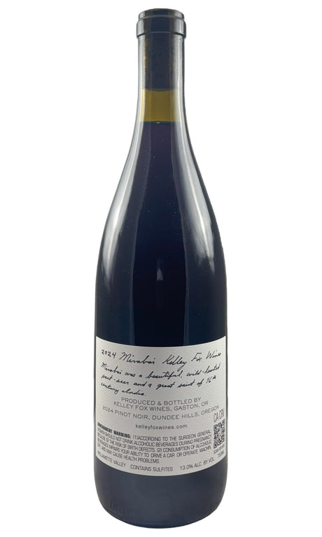 Bottle of Kelley Fox, Dundee Hills Pinot Noir 'Mirabai', 2024 - Red Wine - Flatiron Wines & Spirits - New York