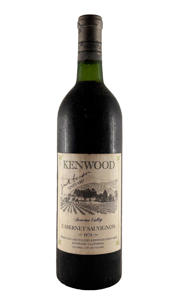 Bottle of Kenwood Vineyards, Sonoma Valley Cabernet Sauvignon Jack London Vineyard, 1978 - Red Wine - Flatiron Wines & Spirits - New York