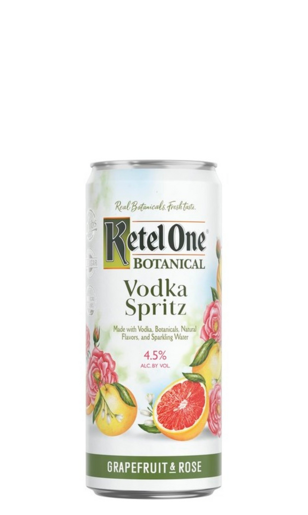 Bottle of Ketel One, Grapefruit and Rose Vodka Spritz (can) (355ml) - Spirit - Flatiron Wines & Spirits - New York