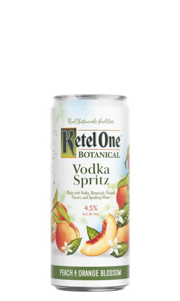 Bottle of Ketel One, Orange Blossom and Peach Vodka Spritz (can) (355ml) - Spirit - Flatiron Wines & Spirits - New York