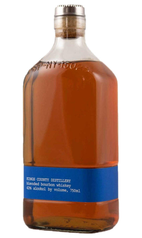 Bottle of Kings County Distillery, Blended Bourbon Whiskey - Spirit - Flatiron Wines & Spirits - New York
