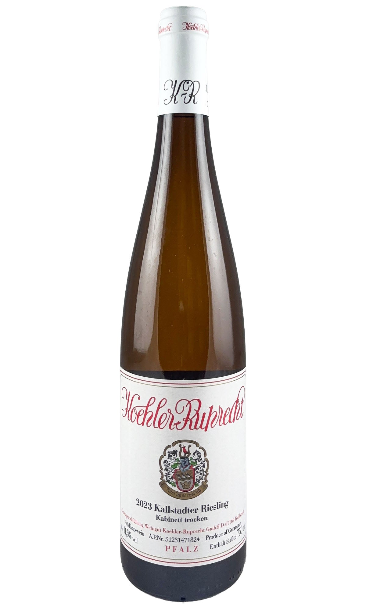 Bottle of Koehler-Ruprecht, Riesling Kabinett Trocken Kallstadter, 2023 - White Wine - Flatiron Wines & Spirits - New York