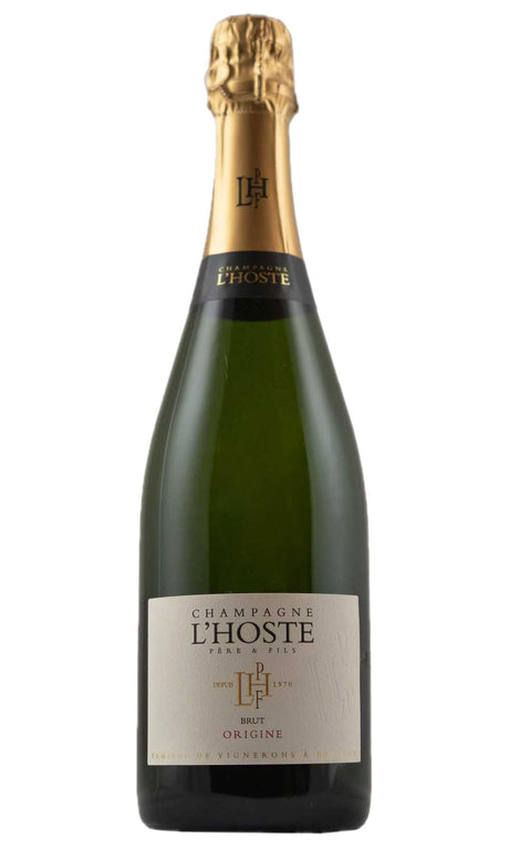 Bottle of L'Hoste Pere & Fils, Champagne Brut Cuvee Origine, NV - Sparkling Wine - Flatiron Wines & Spirits - New York