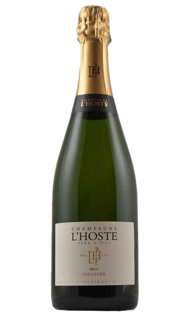Bottle of L'Hoste Pere & Fils, Champagne Brut Cuvee Origine, NV - Sparkling Wine - Flatiron Wines & Spirits - New York