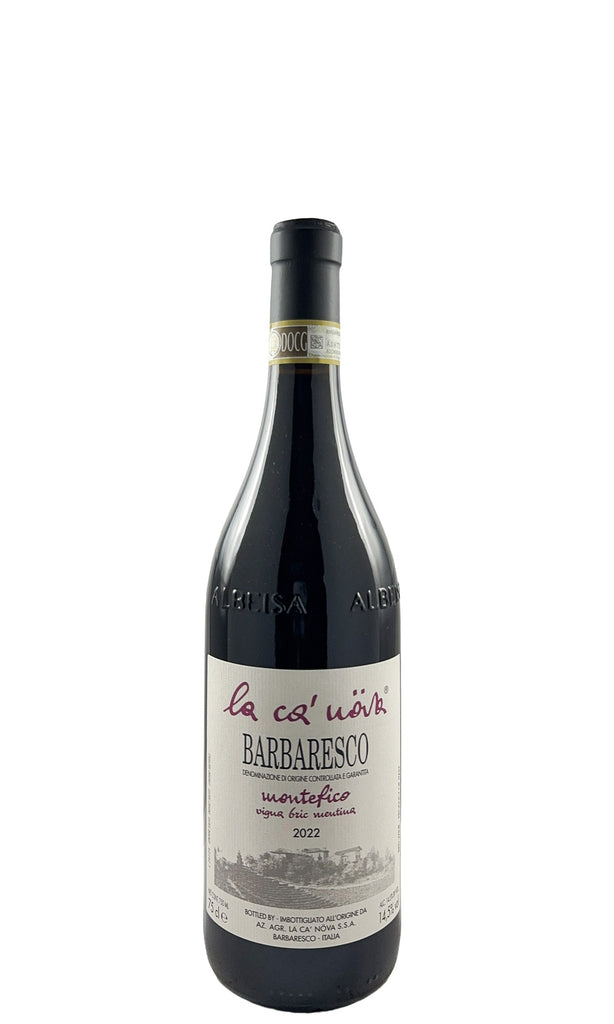 Bottle of La Ca'Nova, Barbaresco Montefico Vigna Bric Mentina, 2022 - Red Wine - Flatiron Wines & Spirits - New York
