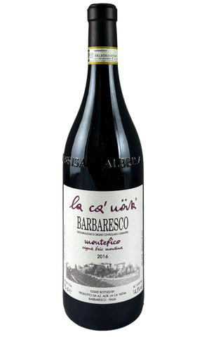 Bottle of La Ca'Nova, Barbaresco Vigna Bric Mentina Montefico, 2016 - Red Wine - Flatiron Wines & Spirits - New York