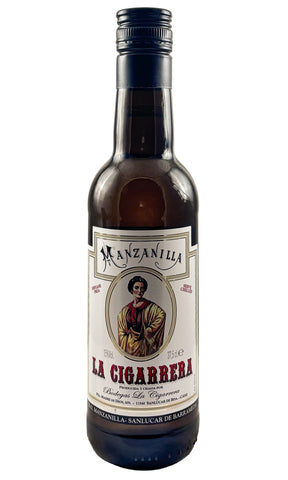 Bottle of La Cigarrera, Manzanilla Sanlucar de Barrameda, NV (375ml) - Fortified Wine - Flatiron Wines & Spirits - New York