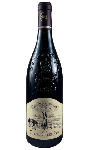 Bottle of La Cote de L'Ange, Chateauneuf du Pape Vieilles Vignes, 2010 - - Flatiron Wines & Spirits - New York
