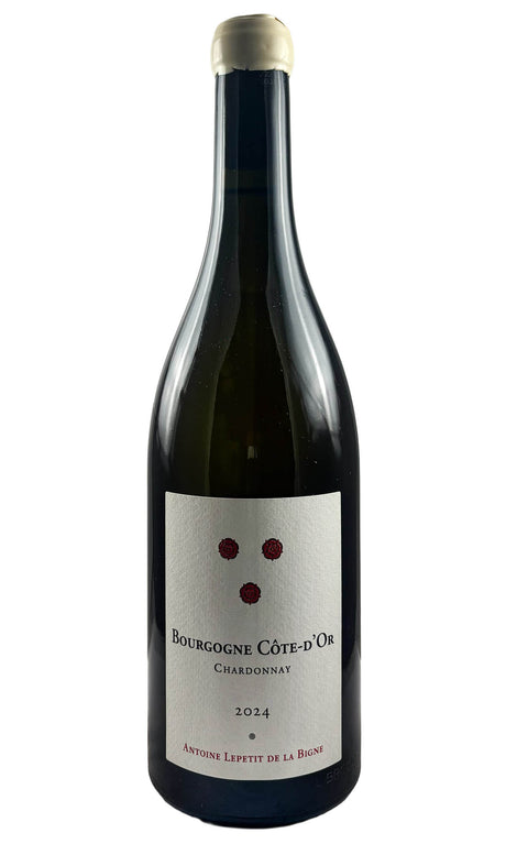 Bottle of La Pierre Ronde (Antoine Lepetit de la Bigne), Bourgogne Cote d`Or Chardonnay, 2024 - White Wine - Flatiron Wines & Spirits - New York