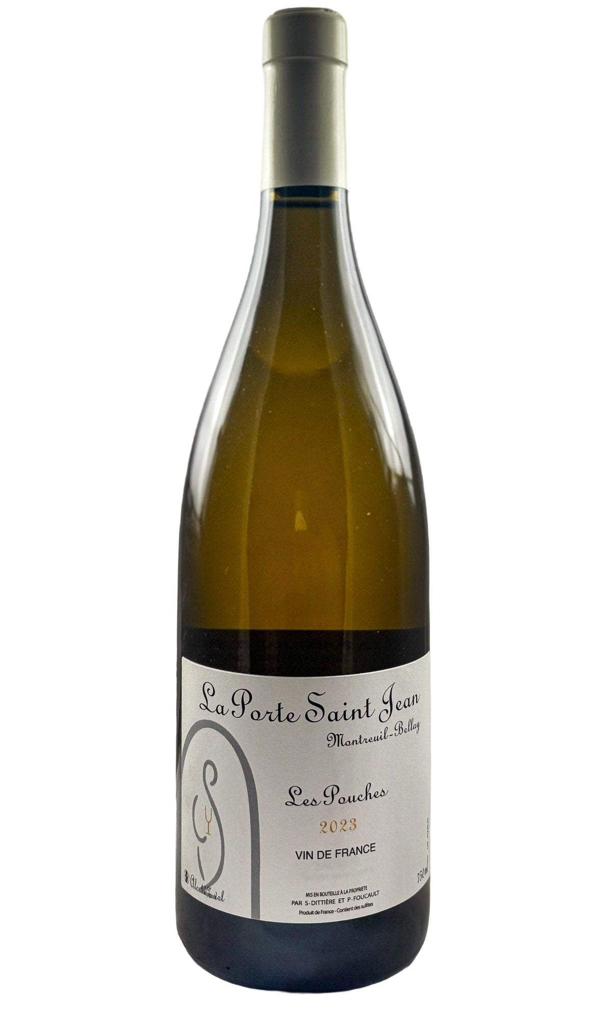 Bottle of La Porte Saint Jean, Saumur Blanc "Les Pouches", 2023 - White Wine - Flatiron Wines & Spirits - New York