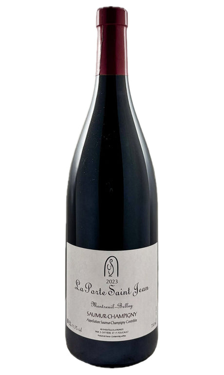 Bottle of La Porte Saint Jean, Saumur Champigny, 2023 - Red Wine - Flatiron Wines & Spirits - New York