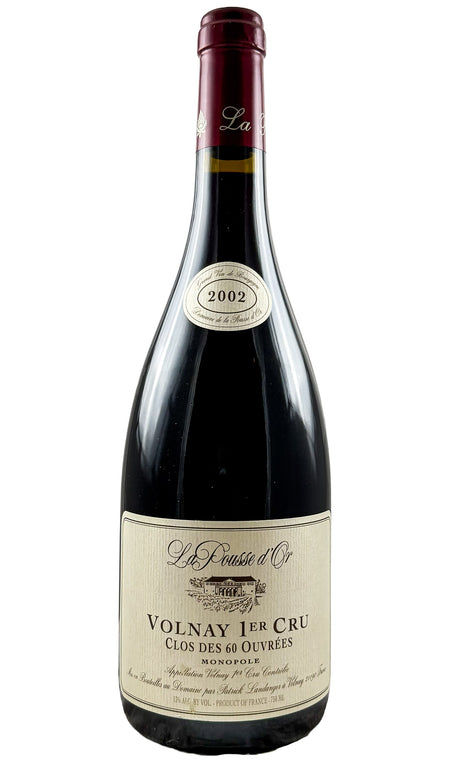 Bottle of La Pousse d'Or, Volnay 1er Cru Clos des 60 Ouvrees, 2002 - Red Wine - Flatiron Wines & Spirits - New York