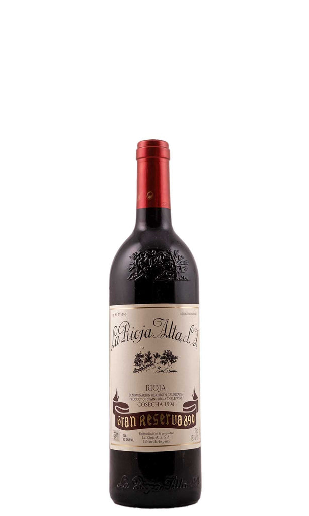 Bottle of La Rioja Alta, Gran Reserva 890, 1994 - Red Wine - Flatiron Wines & Spirits - New York