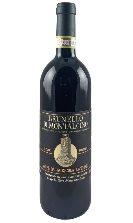 Bottle of La Torre, Brunello di Montalcino, 2012 - Red Wine - Flatiron Wines & Spirits - New York