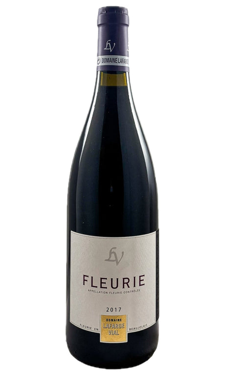 Bottle of Lafarge-Vial, Fleurie "Bel Air", 2017 - Red Wine - Flatiron Wines & Spirits - New York
