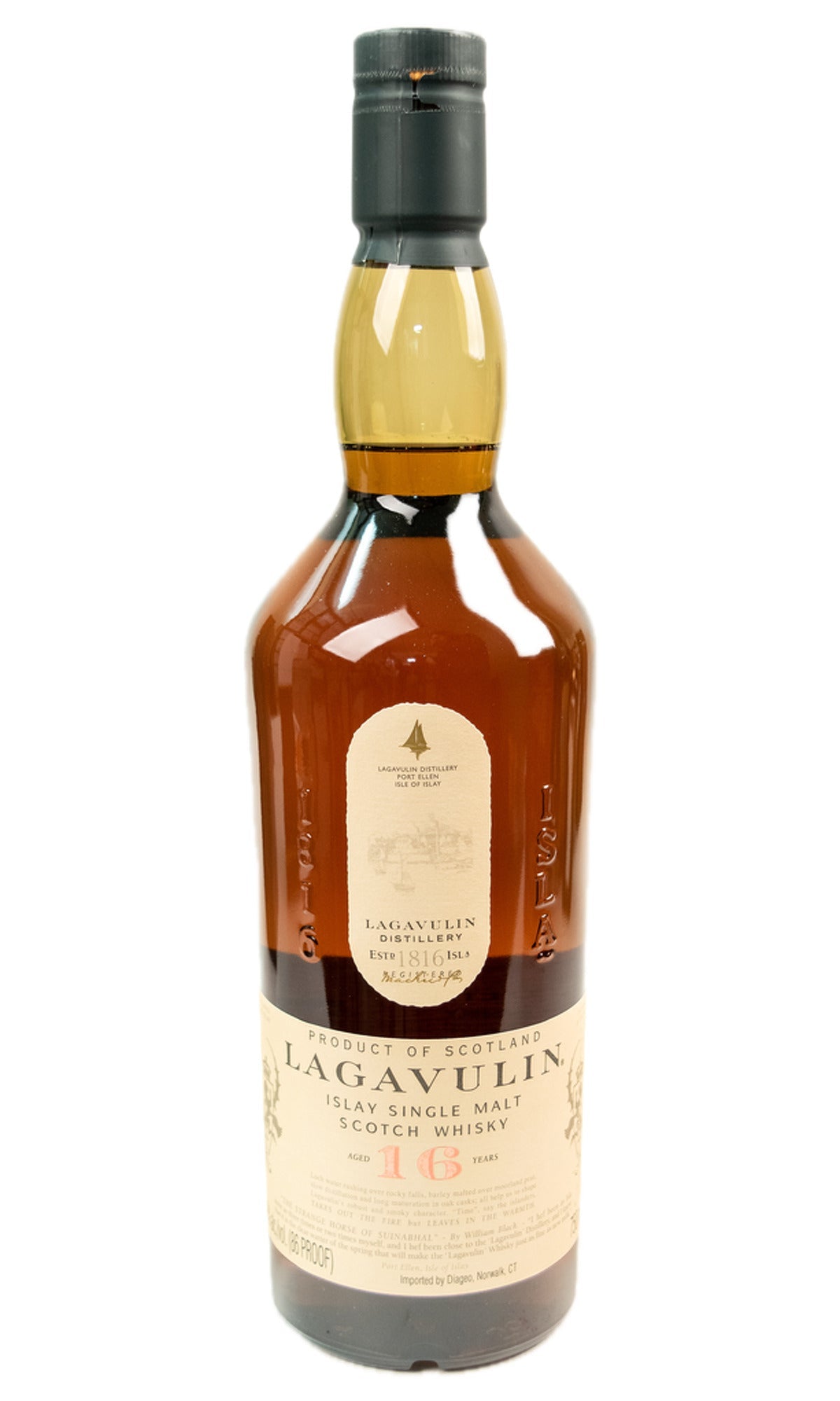 Bottle of Lagavulin, Single Malt Scotch, 16 Year - Spirit - Flatiron Wines & Spirits - New York