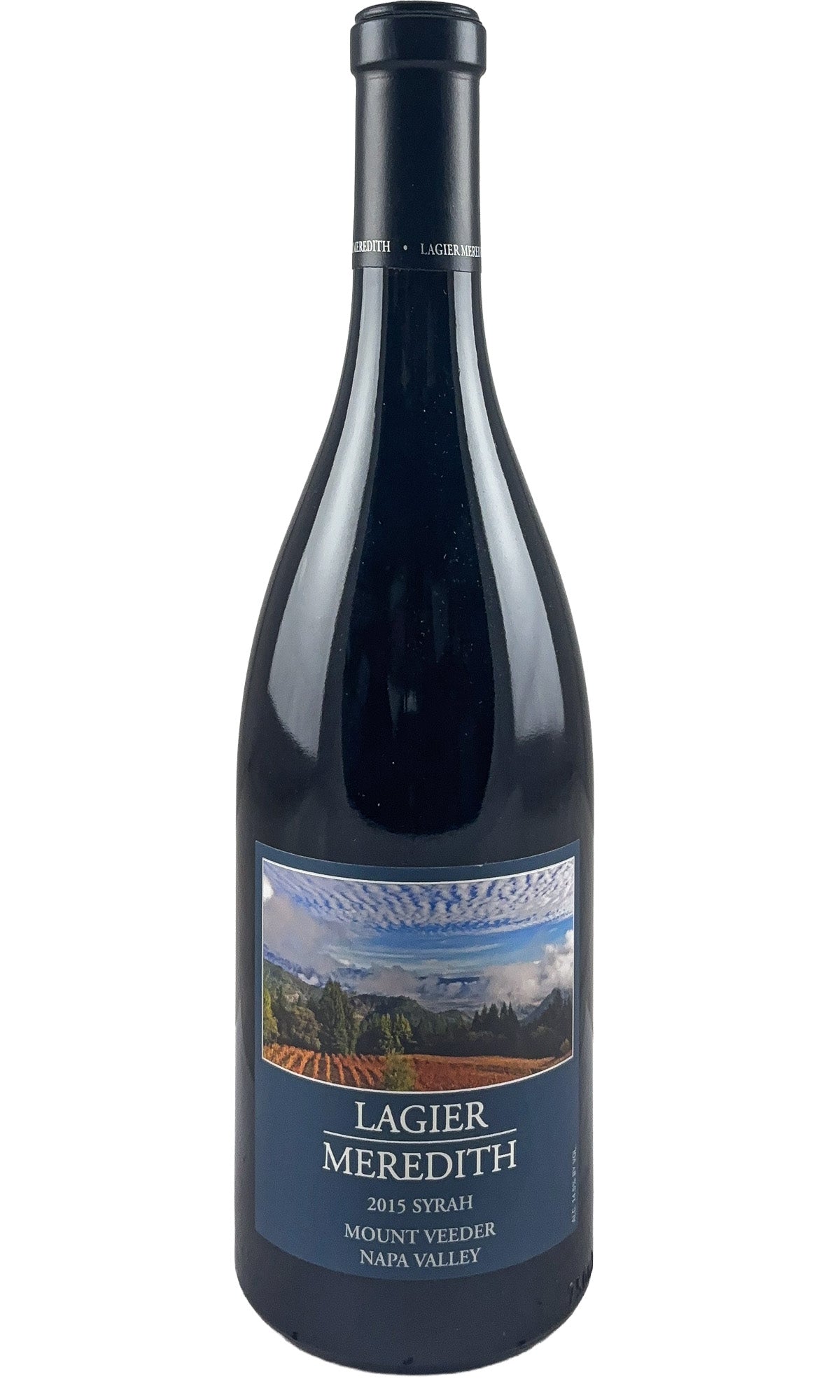 Bottle of Lagier Meredith, Syrah Mount Veeder, 2015 - Red Wine - Flatiron Wines & Spirits - New York