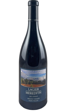 Bottle of Lagier Meredith, Syrah Mount Veeder, 2015 - Red Wine - Flatiron Wines & Spirits - New York