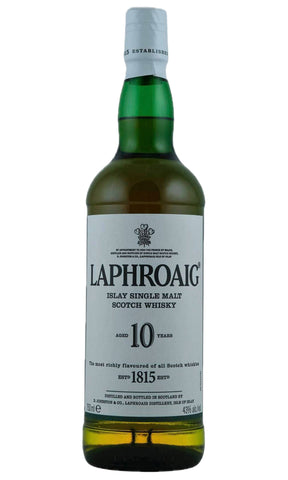 Bottle of Laphroaig, Single Malt Scotch, 10 Year - Spirit - Flatiron Wines & Spirits - New York
