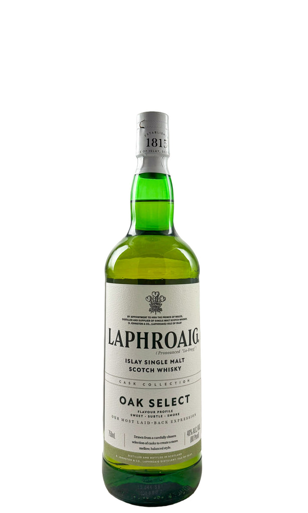 Bottle of Laphroaig, Single Malt Scotch 'Oak Select' - Spirit - Flatiron Wines & Spirits - New York