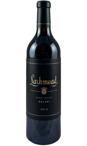 Bottle of Larkmead Vineyards, Solari Cabernet Sauvignon, 2013 - Red Wine - Flatiron Wines & Spirits - New York