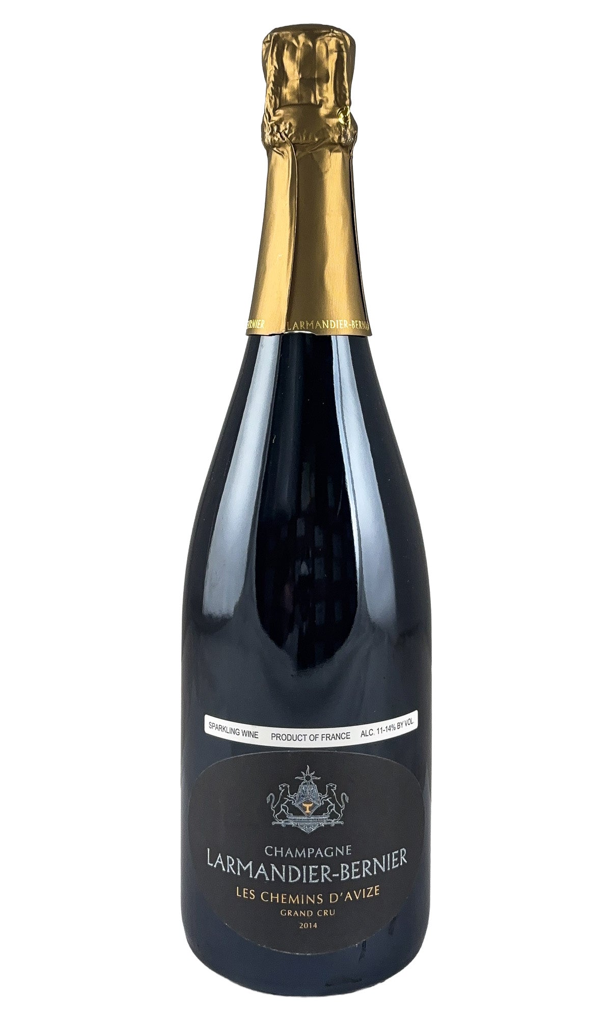 Bottle of Larmandier-Bernier, Champagne Blanc de Blanc Extra Brut Les Chemins d'Avize, 2014 - Sparkling Wine - Flatiron Wines & Spirits - New York