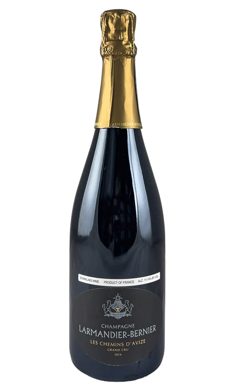 Bottle of Larmandier-Bernier, Champagne Blanc de Blanc Extra Brut Les Chemins d'Avize, 2014 - Sparkling Wine - Flatiron Wines & Spirits - New York