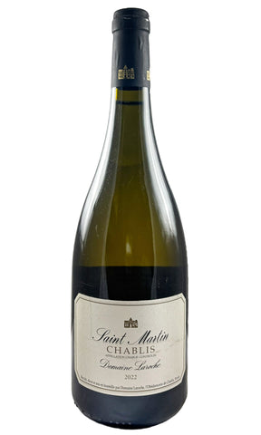 Bottle of Laroche, Chablis Saint-Martin, 2022 - White Wine - Flatiron Wines & Spirits - New York
