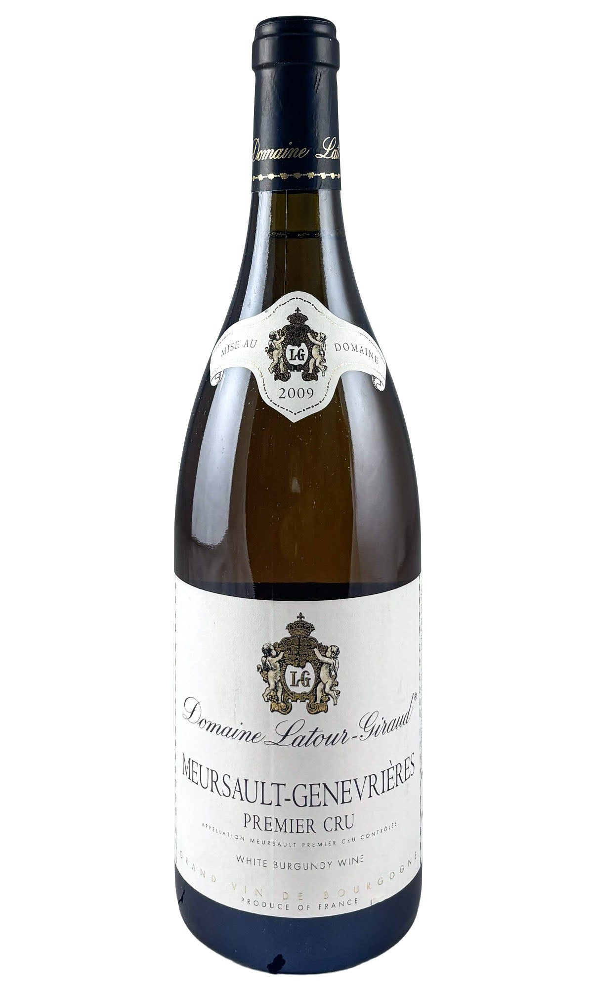 Bottle of Latour Giraud, Meursault 1er Cru Genevrieres, 2009 - White Wine - Flatiron Wines & Spirits - New York