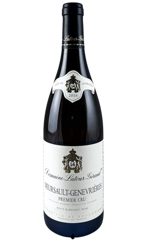Bottle of Latour Giraud, Meursault 1er Cru Genevrières, 2016 - White Wine - Flatiron Wines & Spirits - New York