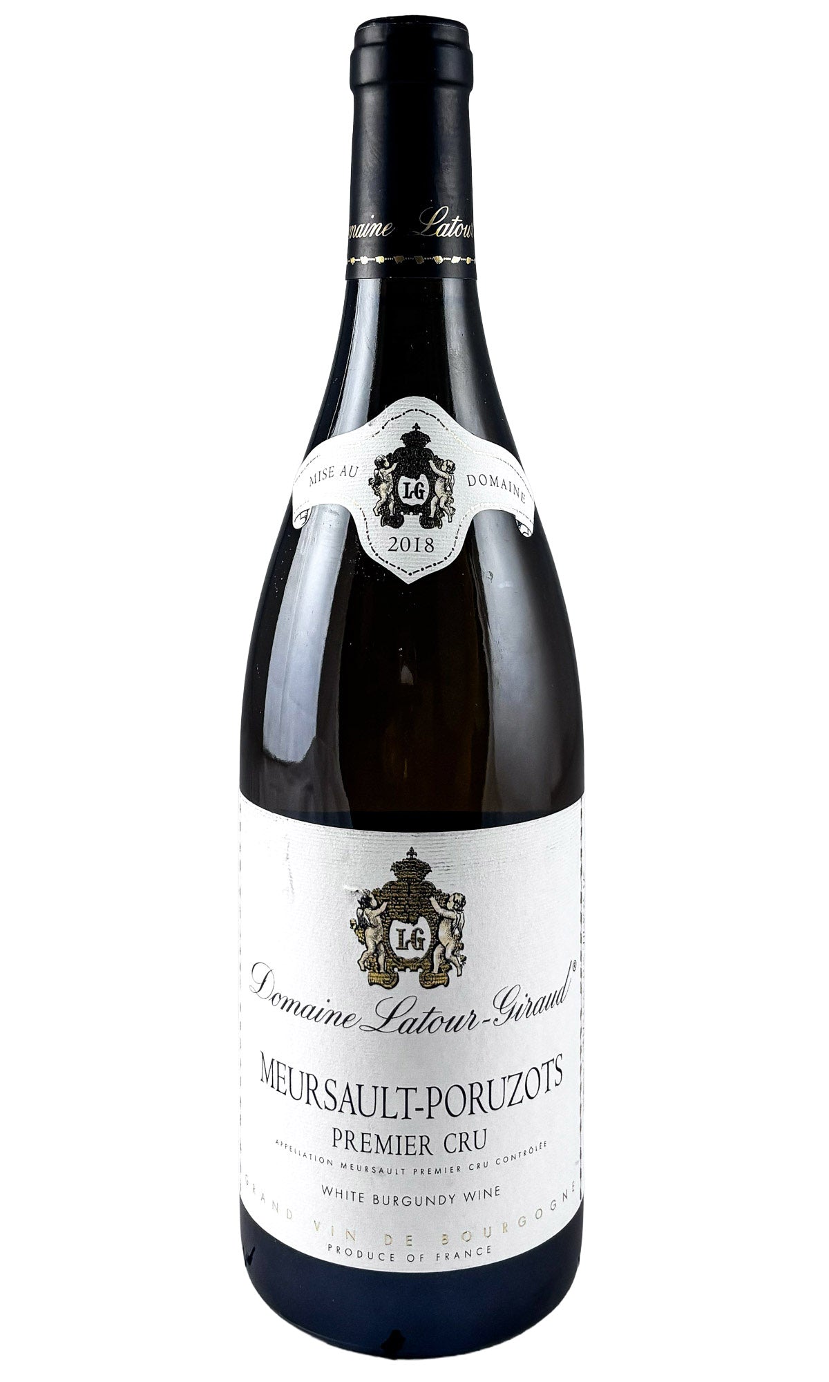 Bottle of Latour Giraud, Meursault 1er Cru Poruzots, 2018 - White Wine - Flatiron Wines & Spirits - New York