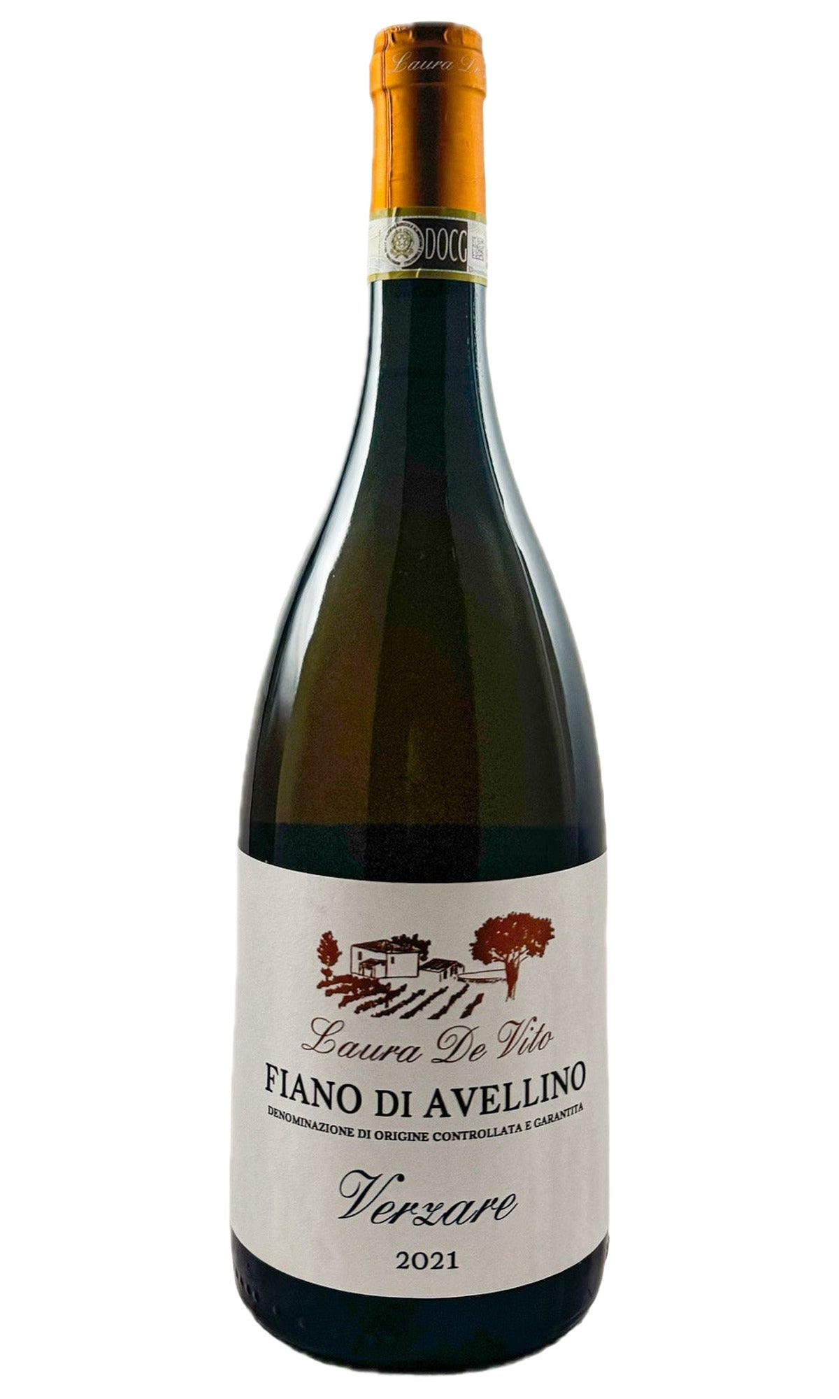 Bottle of Laura De Vito, Fiano di Avellino 'Verzare', 2021 - White Wine - Flatiron Wines & Spirits - New York