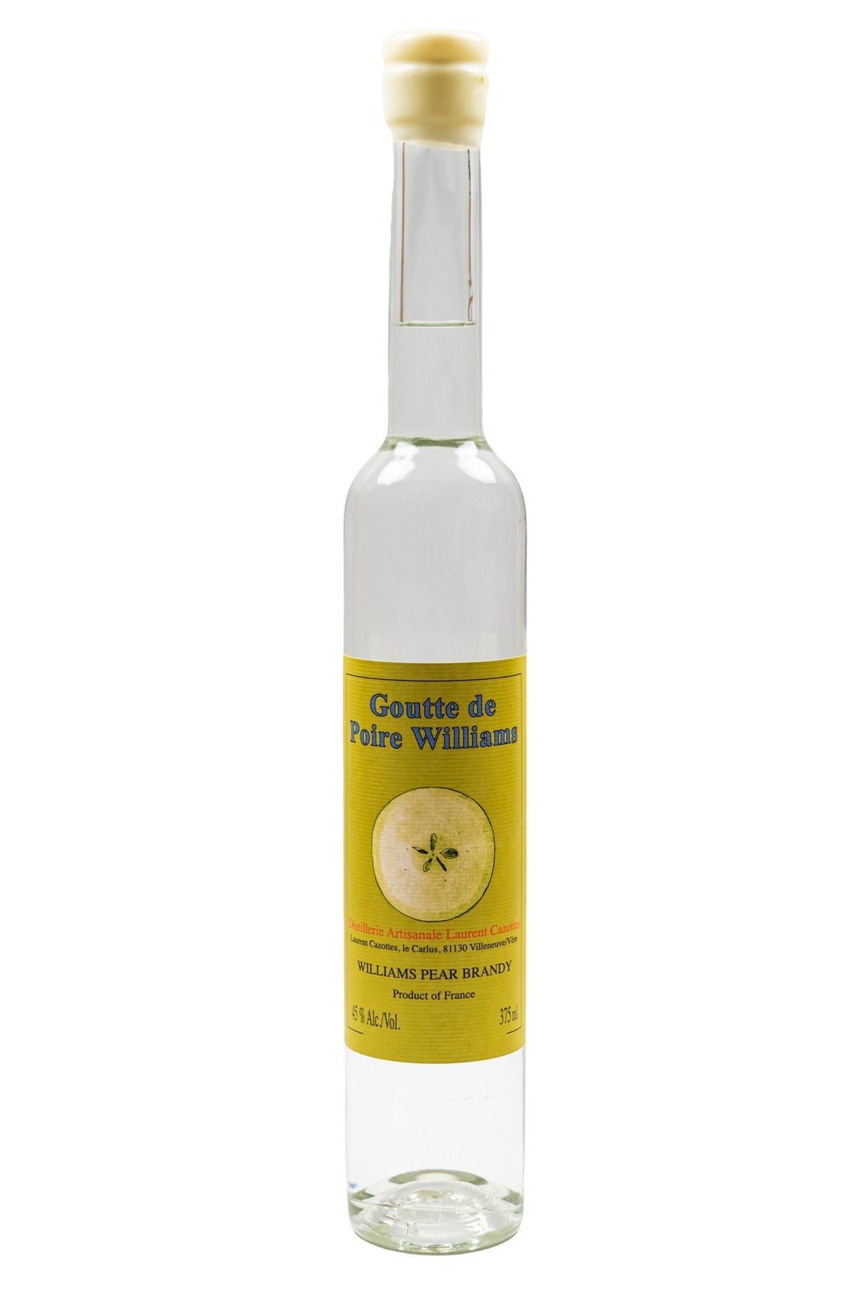 Bottle of Laurent Cazottes, Eau de Vie Poire Williams, NV (375ml) - - Flatiron Wines & Spirits - New York