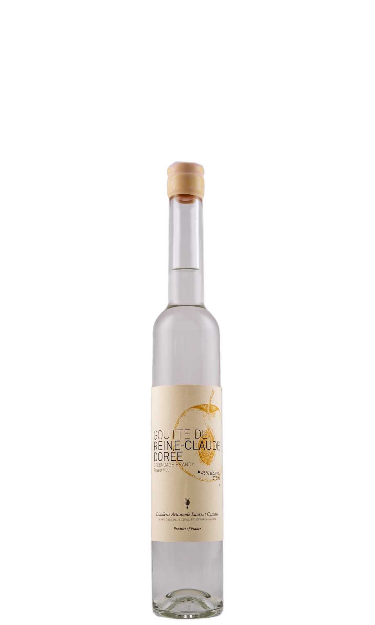 Bottle of Laurent Cazottes, Goutte de Reine Claude Plum Eau de Vie, NV (375ml) - Spirit - Flatiron Wines & Spirits - New York
