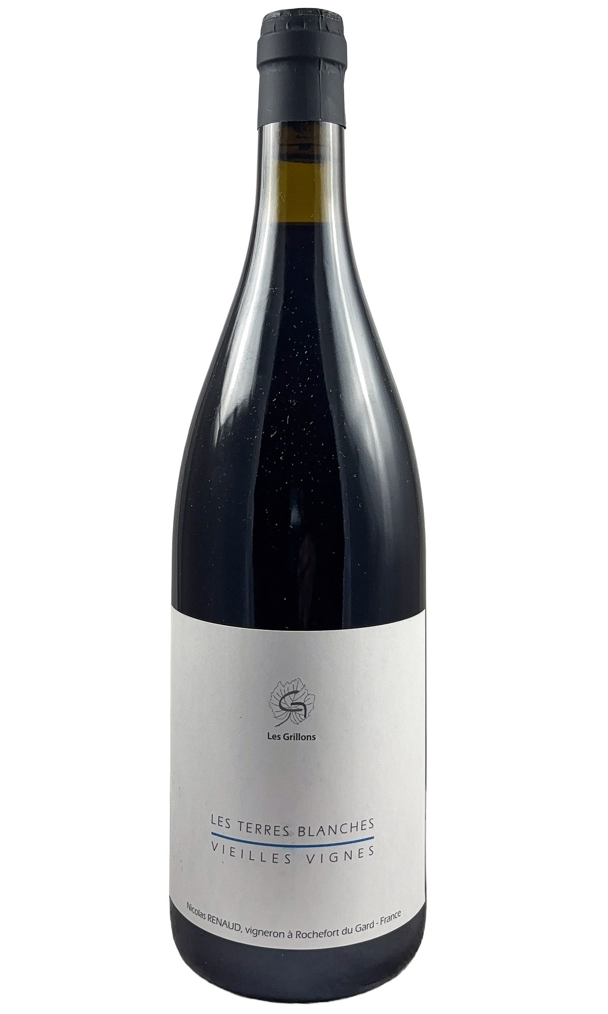 Bottle of Le Clos de Grillons, Les Terres Blanches Vieilles Vignes, 2024 - Red Wine - Flatiron Wines & Spirits - New York
